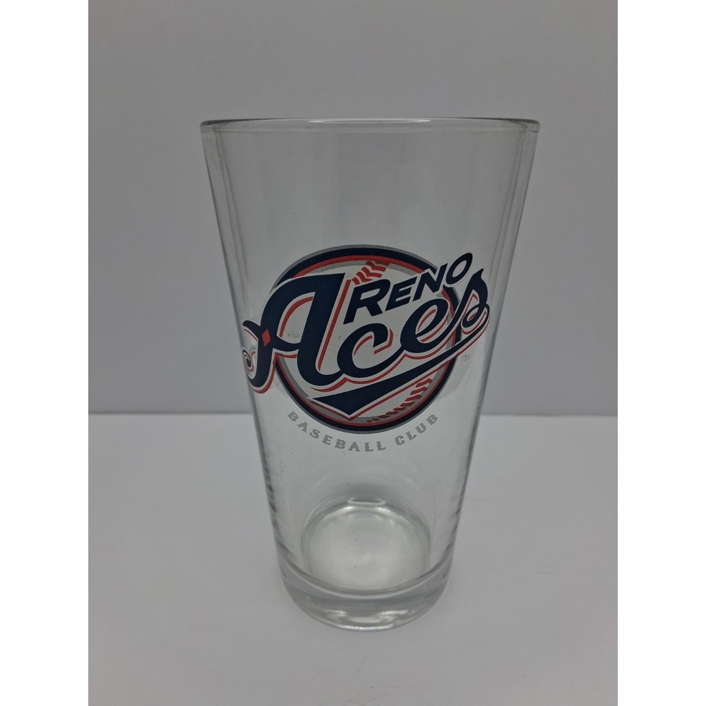 Reno Aces Baseball Club Pint Glass MiLB Minor League Souvenir Barware